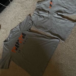 TrapStar shirt + shorts